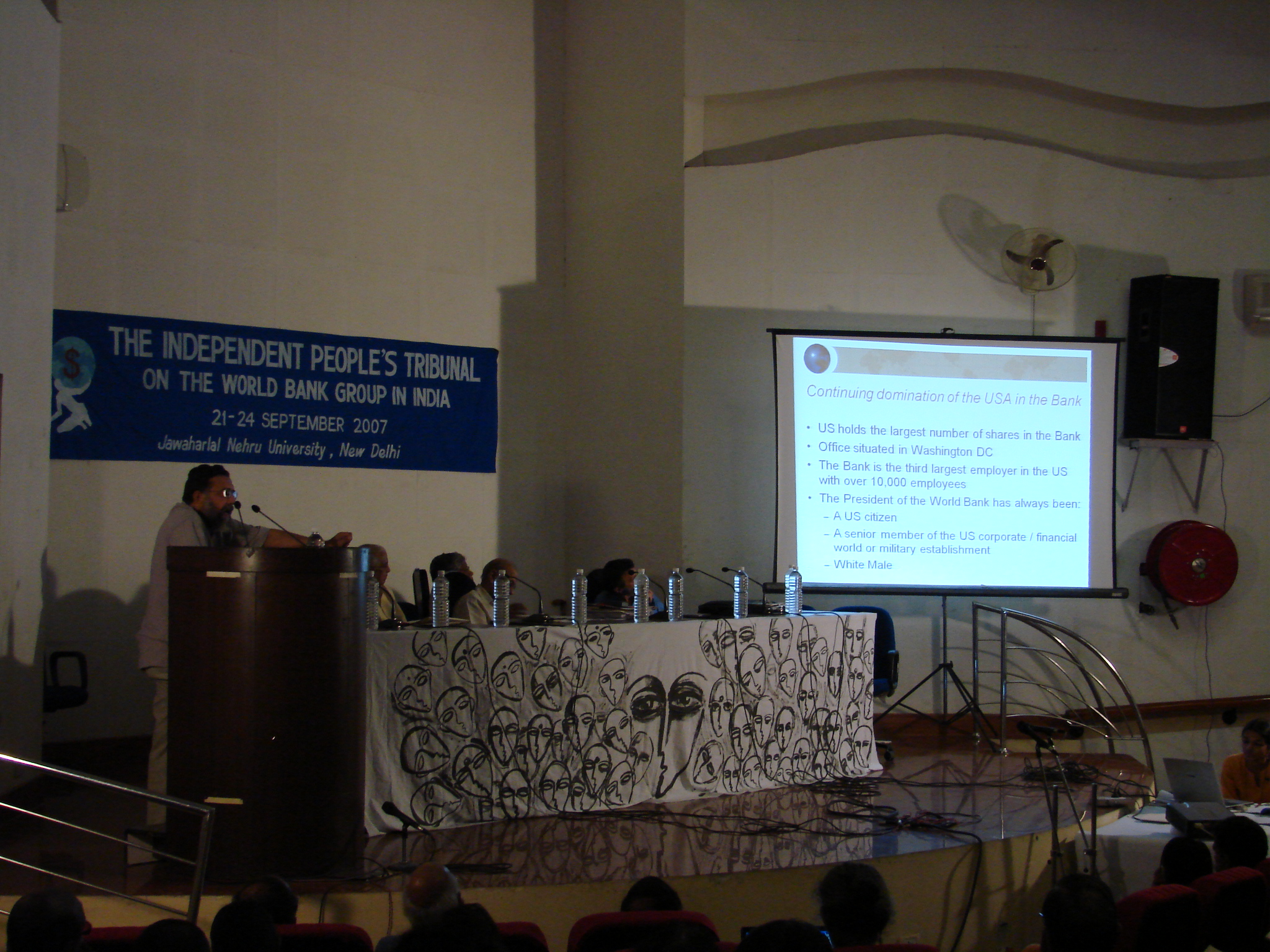 The full jury panel assembled at the Tribunal